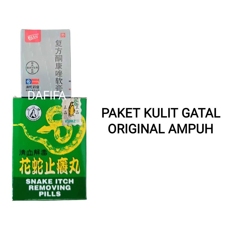Paket Kulit Salep Gatal Gatel dan Obat Pill Kapsul Darah Kotor jamur selangkangan Ampuh