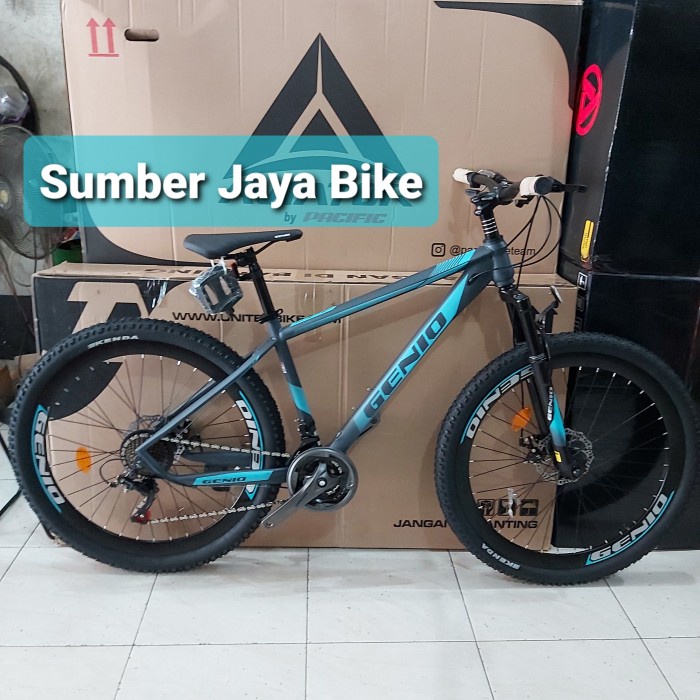 Sepeda Gunung MTB Dewasa 27.5 Inch Genio M349 Terbaru