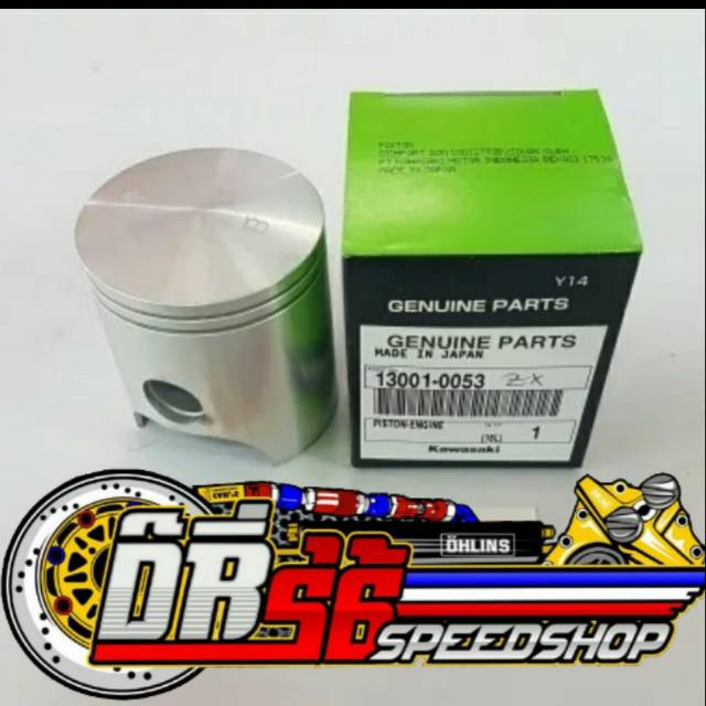 PISTON SEHER NINJA 150 NINJA RR CBU ZX150 PIN 16 ORIGINAL KAWASAKI 13001-0053