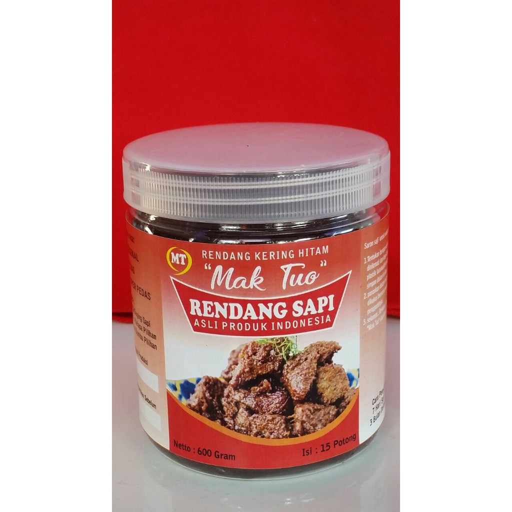

RENDANG SAPI KERING HITAM MAK TUO TERLEZAT - ORIGINAL LARIS