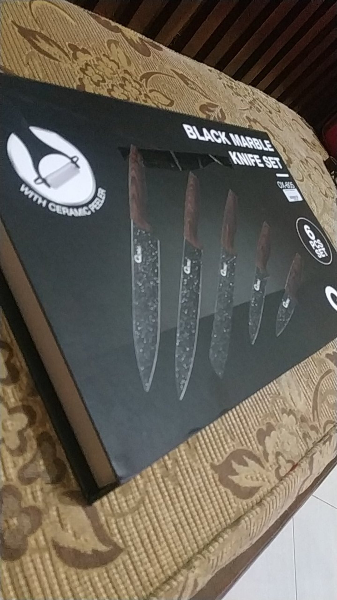 Pisau Set Oxone Ox 605 Marble Knife Set