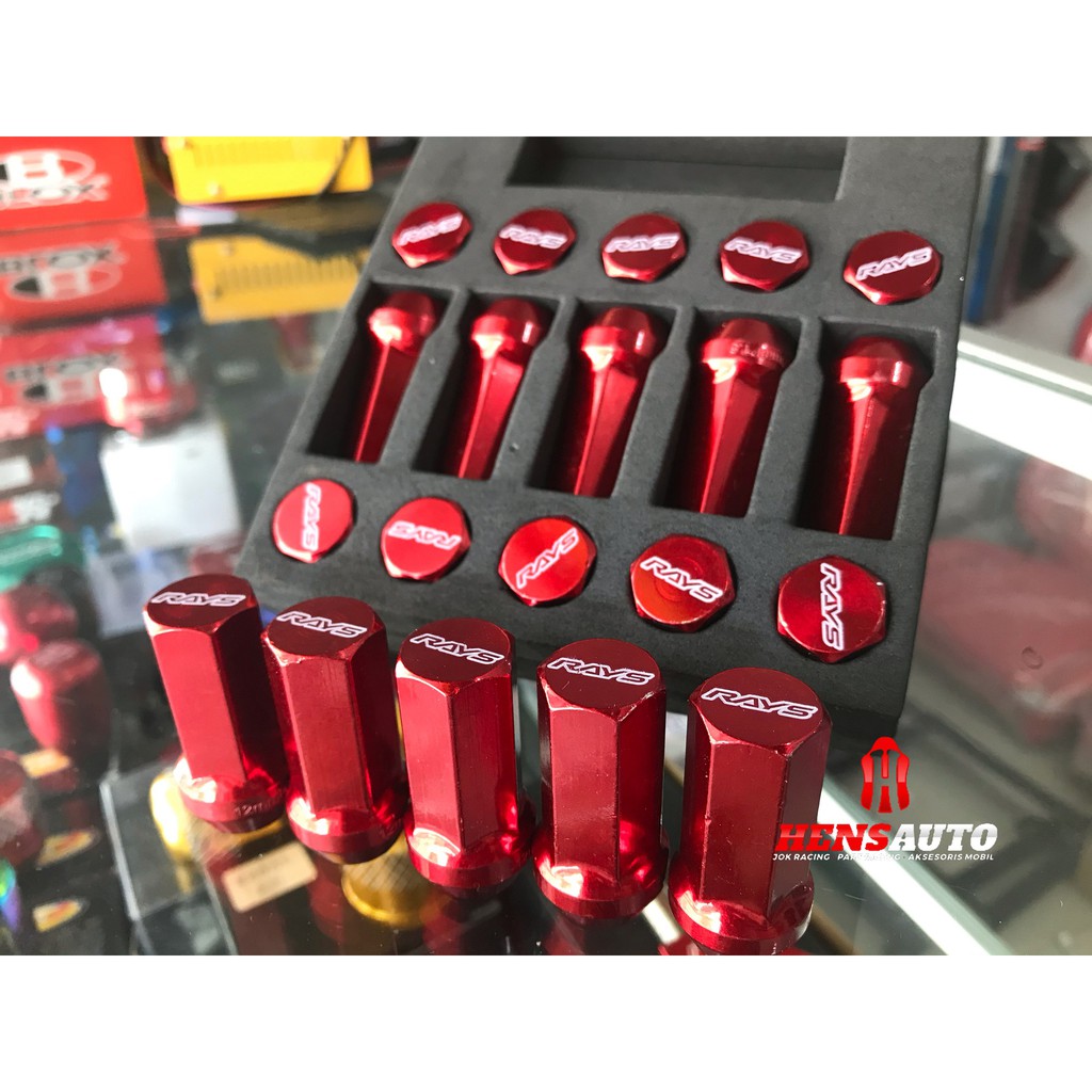 BAUT RODA/ BAUT VELG MOBIL RAYS LUGNUT PANJANG RACING