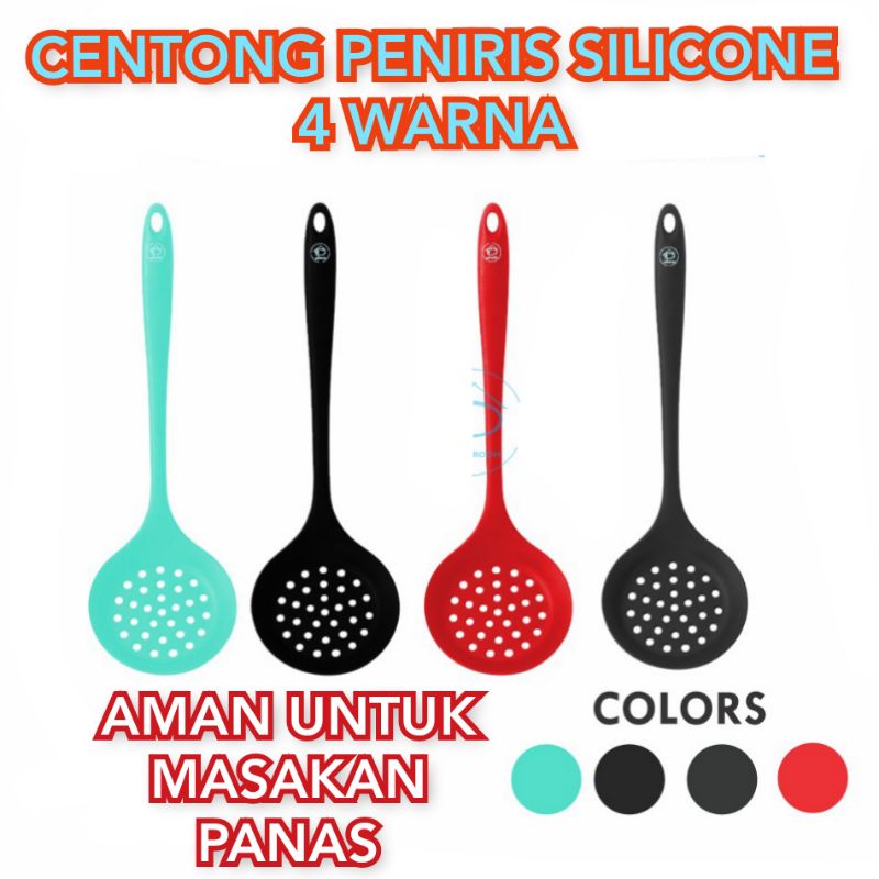 CENTONG IRUS SARINGAN MIE SILICONE 32cm TAHAN PANAS Good Quality BPA FREE ORIGINAL