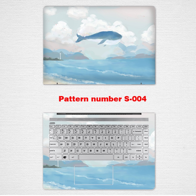 DIY Universal Laptop Stickers Computer Skin Vinyl 2 Sides Notebook Skin for 11/12/13/14Computer Sticker Huawei Matebook14s Notebook Sticker Matebook13s Huawei Matebookd14 Film Matebook B3-410 Protective Case Film Customization