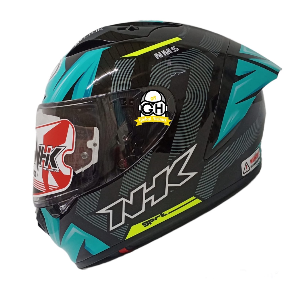 NHK HELM GPR TECH STREET NMS BLACK TOSCA GLOSSY GP R TECH