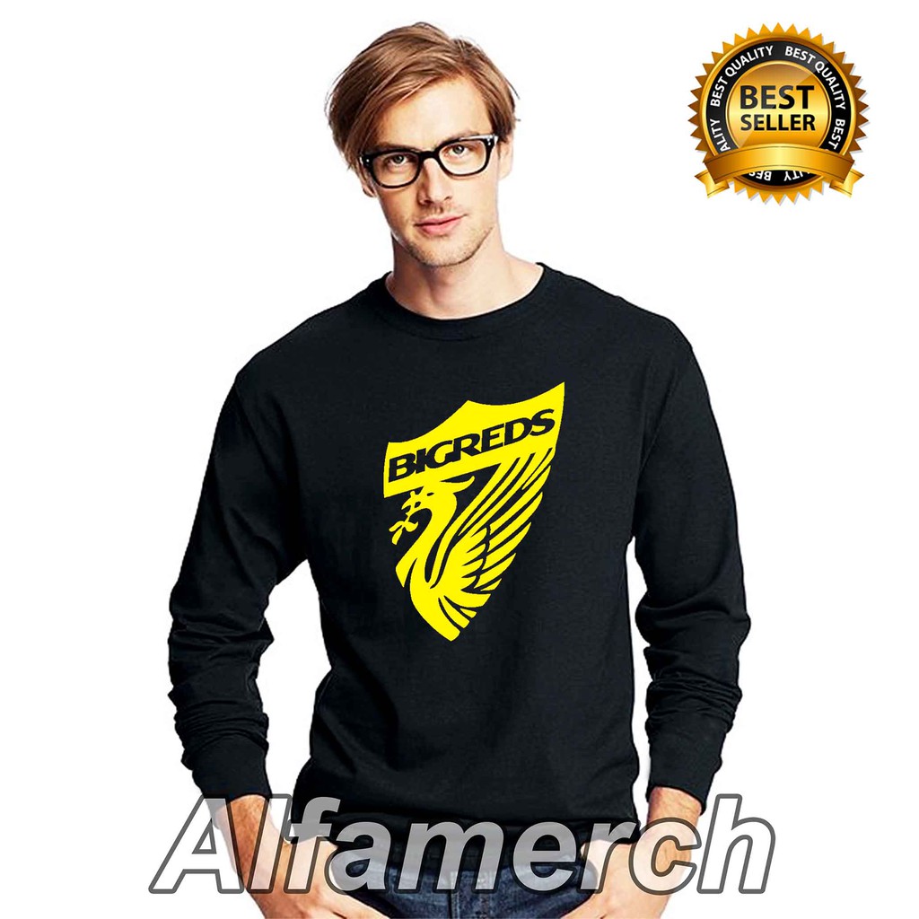 Baju Kaos Lengan Panjang LFC LIVERPOOL YNWA Keren Pria Dan Wanita Distro Diamond Store