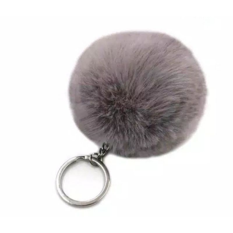 Gantungan kunci Pom Pom/Gantungan kunci lucu Tas Aksesoris