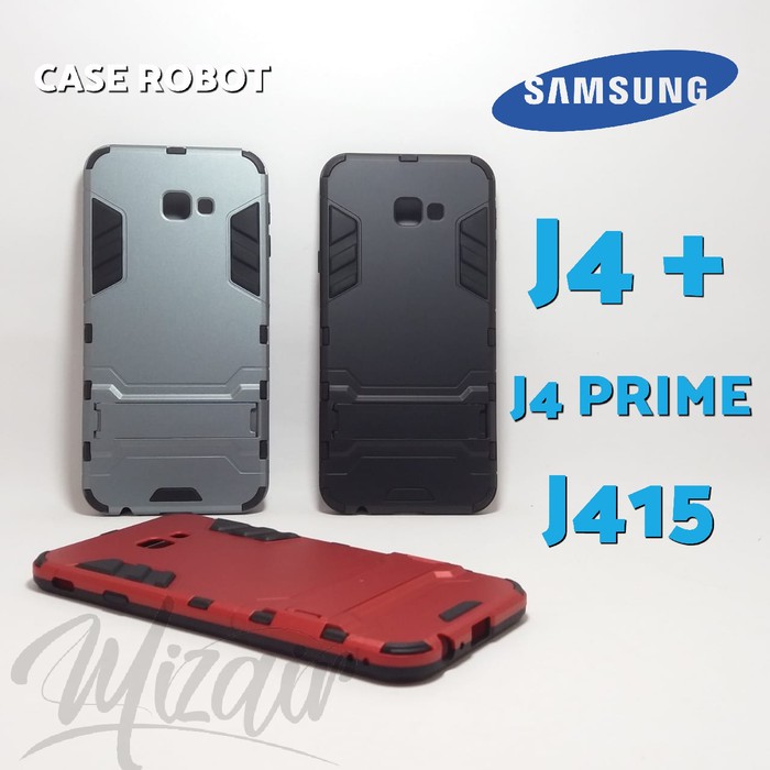 Case Robot Rugged Armor Samsung J4 Plus /J4 Prime /J415 / Cover Rubber Casing