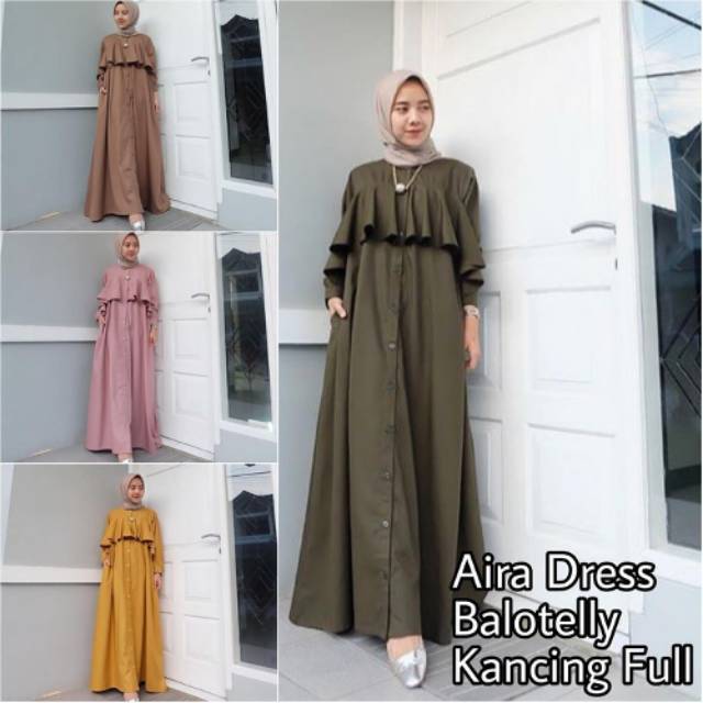 GAMIS MUSLIM AIRA DRESS//BALOTELLY