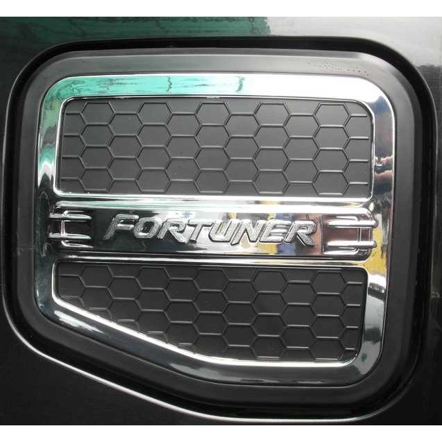 Tank Cover Fortuner Chrome