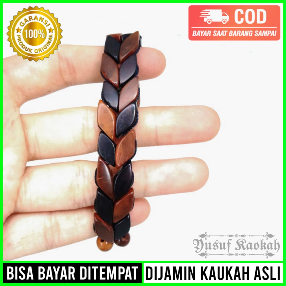 Gelang Kokka Kaokah Kaukah Asli 100% Original Motif Bunga Daun Warna Kombinasi Murah