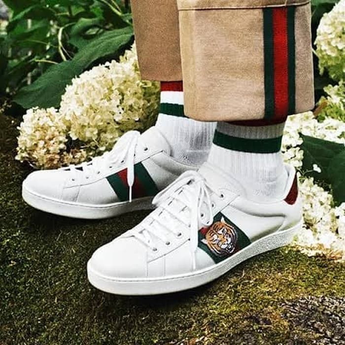 SEPATU GUCCI ACE TIGER SNEAKERS BNIB 