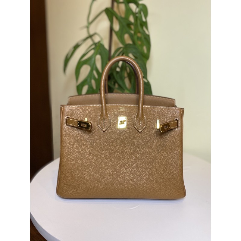 Birkin 25 gold Togo GHW