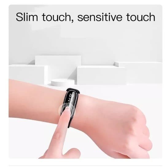 Anti Gores 2pcs Mi Band 3 4 5 Xiaomi Screen Protector Guard Miband Bening Gelang Jam tangan Watch Debu