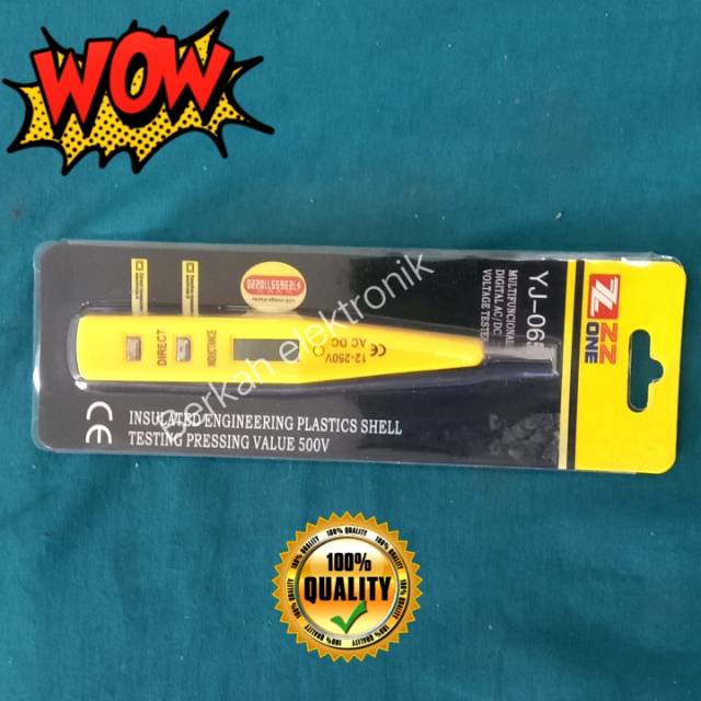 TESPEN DIGITAL LISTRIK/ TESTER VOLTAGE DIGITAL AC&DC MULTIFUNGSI
