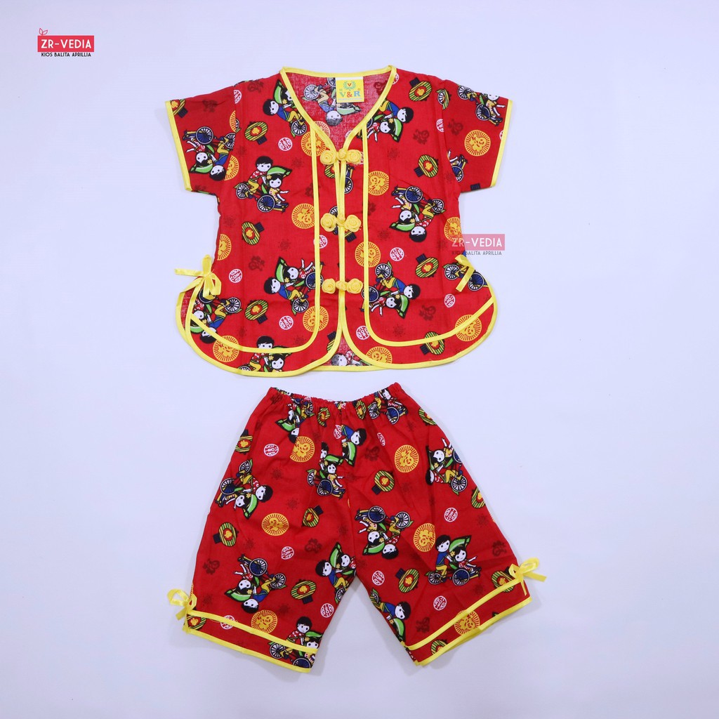 PROMO BAJU ANAK Setelan Sanghai uk 3 Tahun Baju Imlek Balita Couple Anak Laki Anak Perempuan