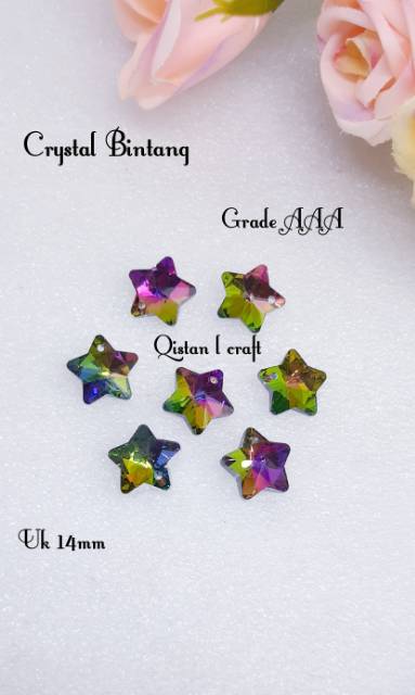 Crystal  14mm 12pcs