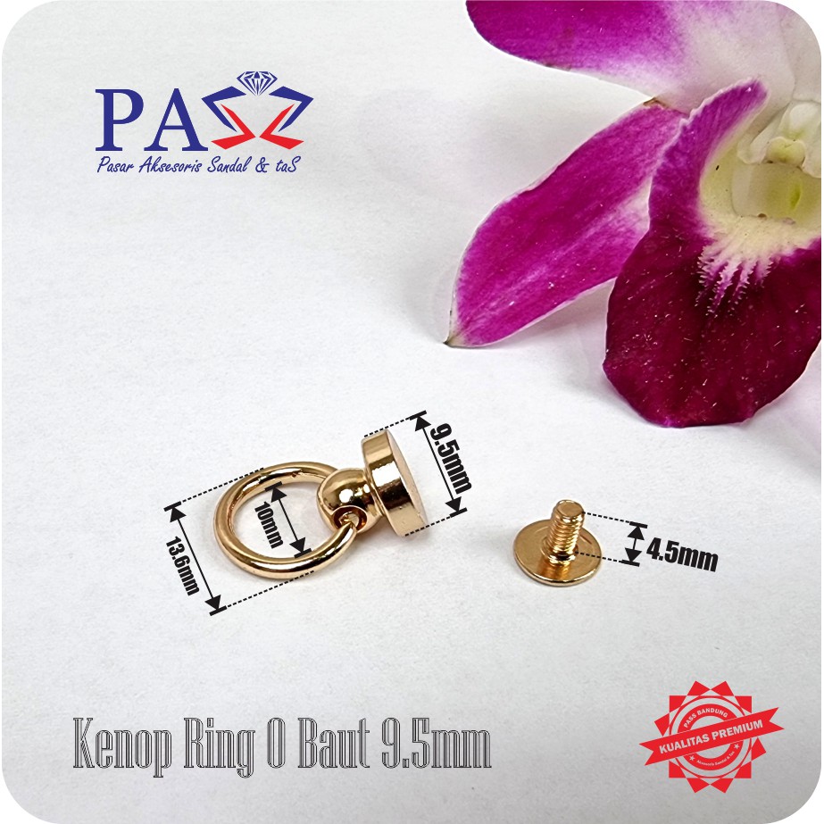 Ring O Mur Baut 9.5mm Premium Import