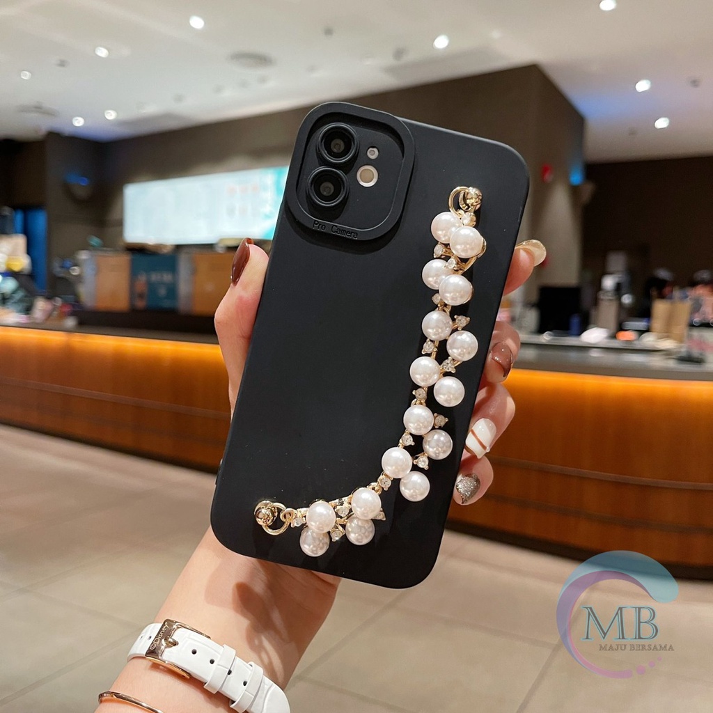 SOFTCASE SILIKON PROCAMERA RANTAI MUTIARA SAMSUNG A02S A03S A03 CORE A12 A13 MB3421