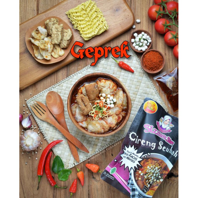 

Cireng Seuhah Geprek