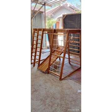 brakiasi type G jumbo monkey bar 1.5m natural