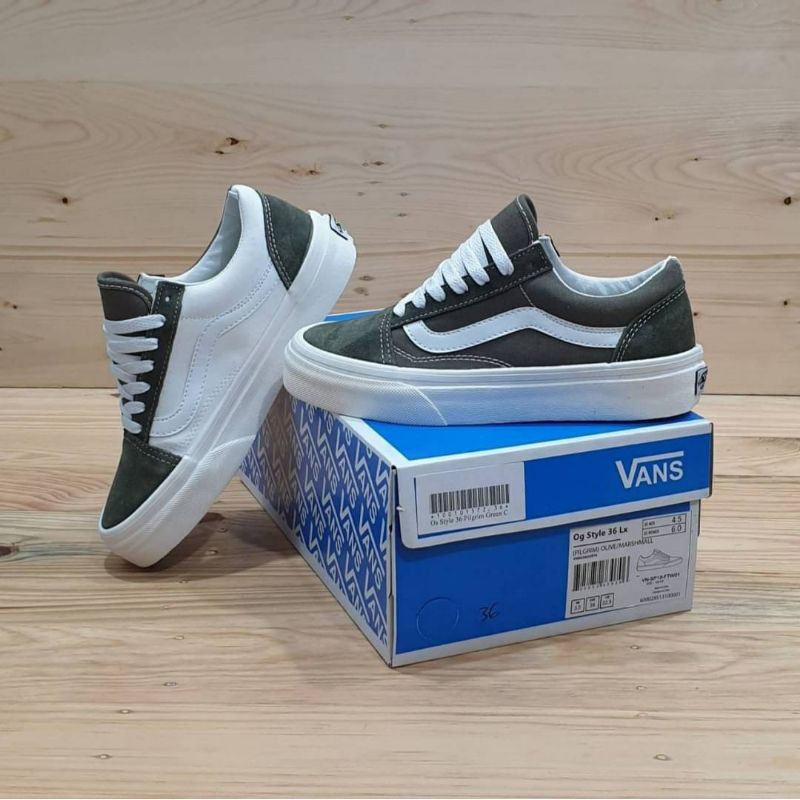 vans oldskool style 36 pilgrim olive
