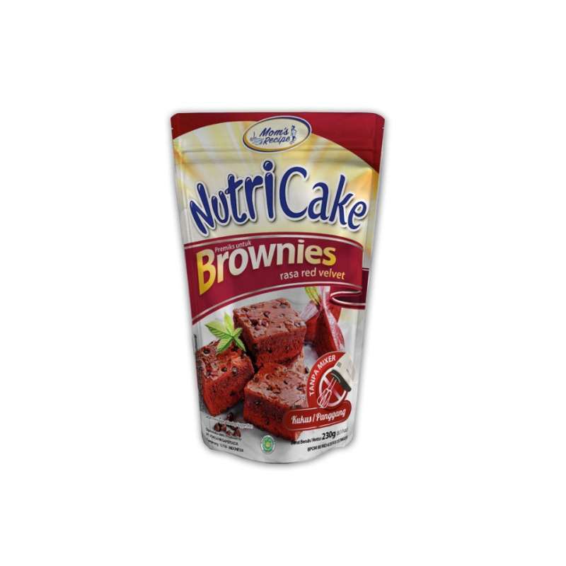 

NUTRICAKE BROWNIES RED VELVET 230G