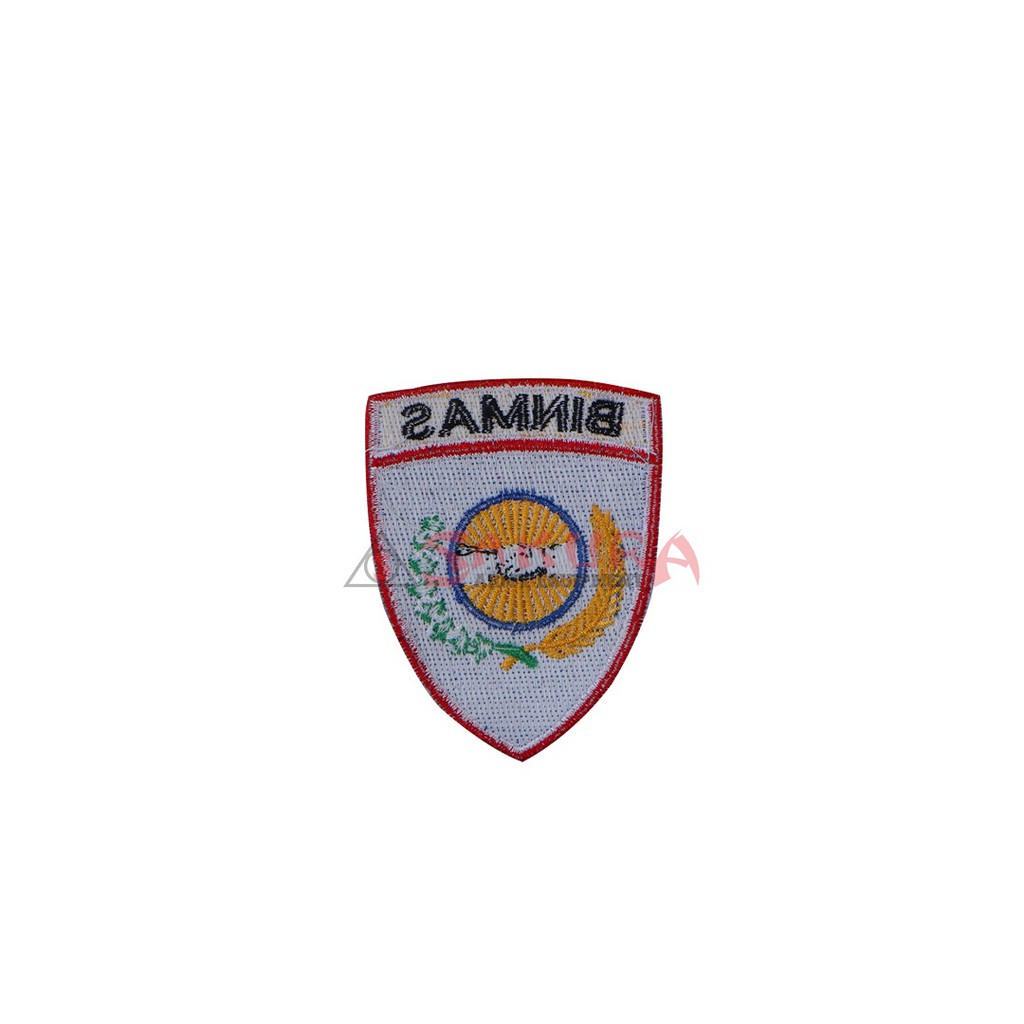 Badge Logo BINMAS Artribut polri