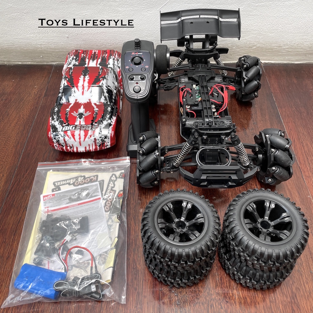 Mainan Mobil Remote Control Stunt King Drift Car 1:10 (4WD Full Propo)