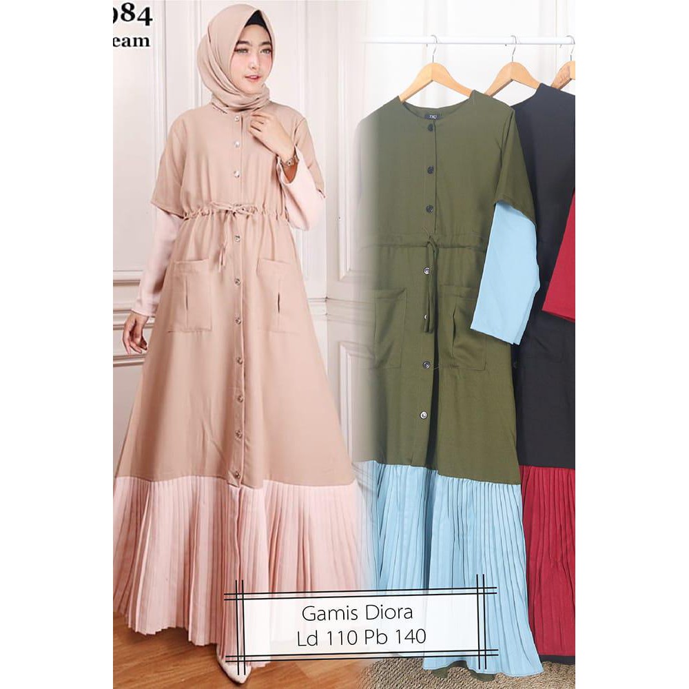 Gamis gaul#gamis diora