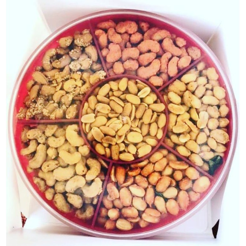 

KACANG MEDE MIX KACANG TANAH / THAILAND TOPLES TRAY SEKAT 6