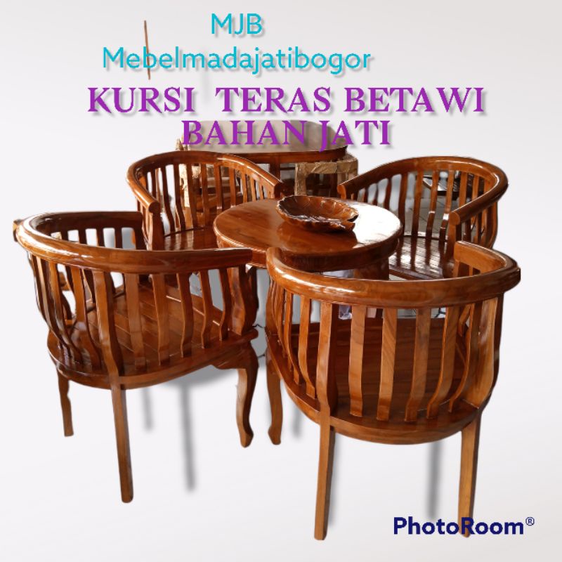 KURSI BETAWI JATI (2 -4 KURSI)