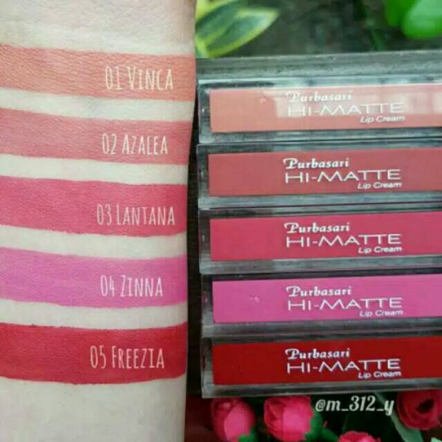 Lipstik purbasari matte