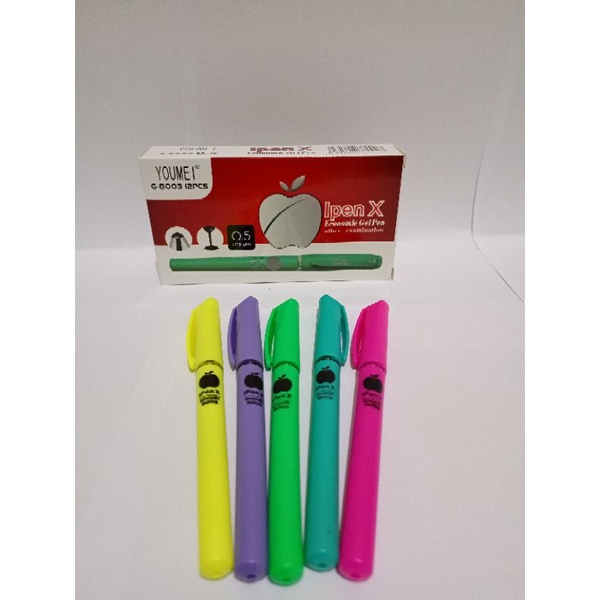 

dNoura ECER ( 1 PCS ) Pulpen Gel Pen Ipen X 0.5 mm