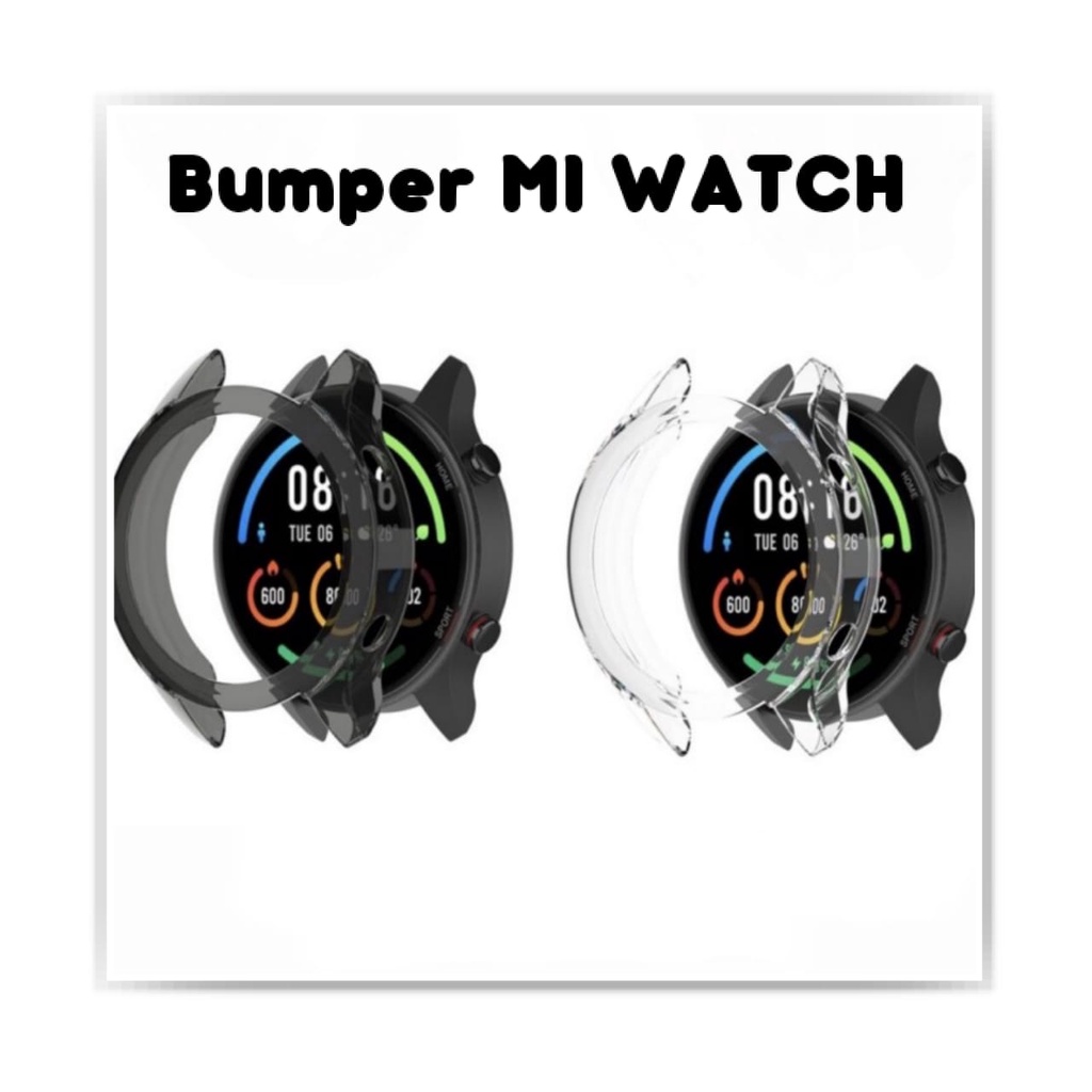 BUMPER MI WATCH CASE WATCH - PROTECTOR TPU SOFT CASE - FOR XIAOMI MIWATCH