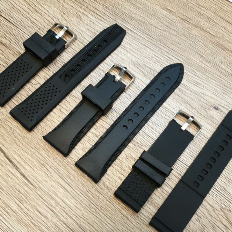 Strap tali jam tangan rubber universal kwalitas terbaik