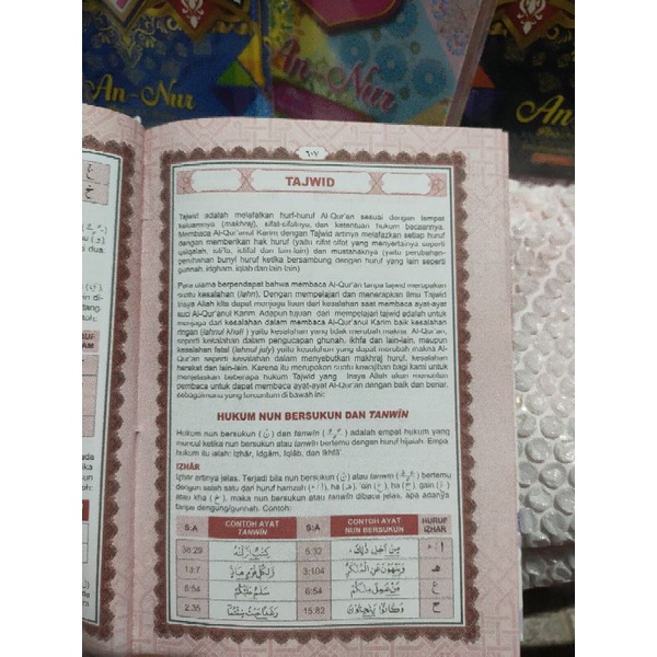 AL-QUR'AN AN NUR A5 RASM UTSMANI 15 BARIS AYAT POJOK METODE HAFALAN HURUF HIJAIYAH 2 WARNA UKURAN SEDANG (21X15Cm), MUSHAF METODE HAFALAN, AL-QUR'AN ANNUR KHOT USMANI A5 AYAT POJOK METODE HAFALAN DUA WARNA