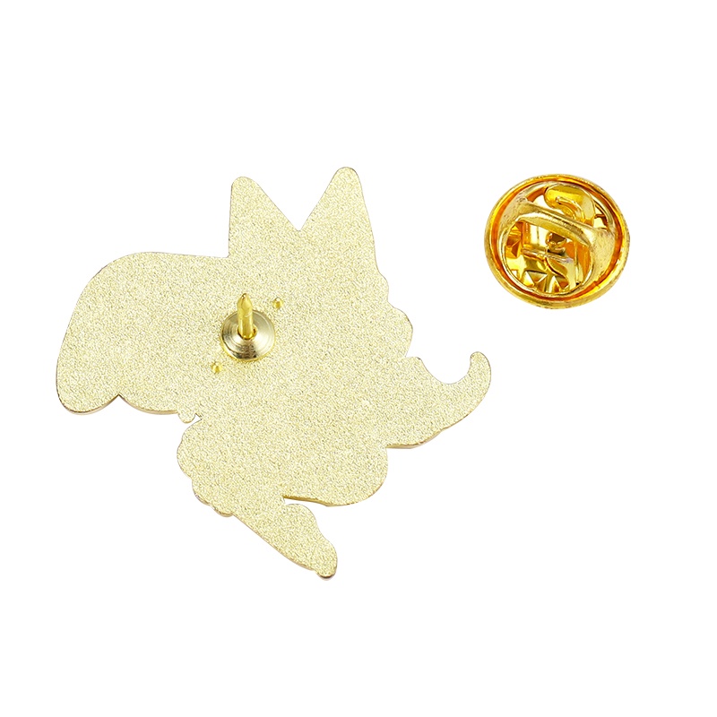 Bros Pin Enamel Desain Kartun Jamur Pasang Tas Ransel