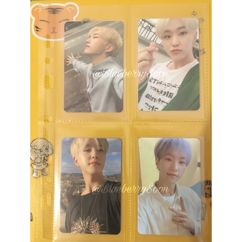 Hoshi SEVENTEEN Photocard PC HENGGARAE Hana Dul Set Net