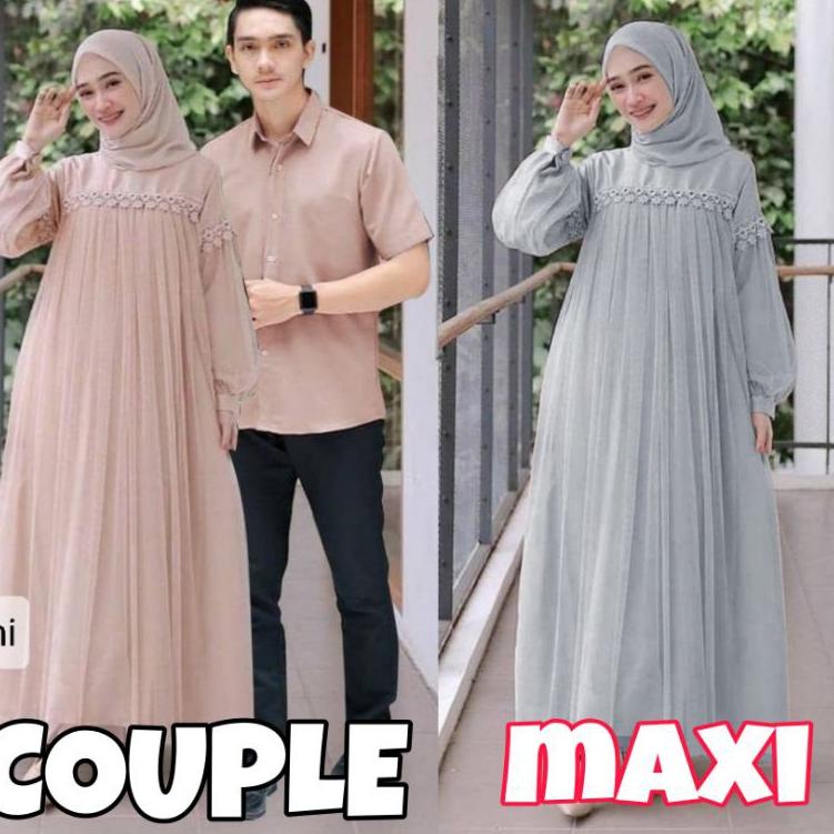 ❆ Edgors - MAXI NURAINI / COUPLE NURAINI / couple muslim / couple / maxi mikayla / maxi zoya ➨