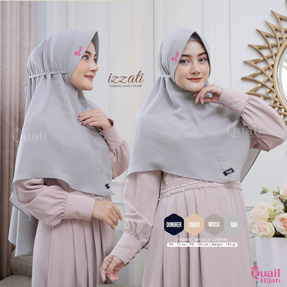 Quail Hijab - IZZATI CASUAL DAILY HIJAB
