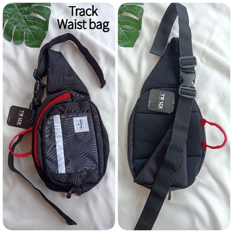 Waist bag Track by Tracker Original I Tas pria I Tas selempang cowok