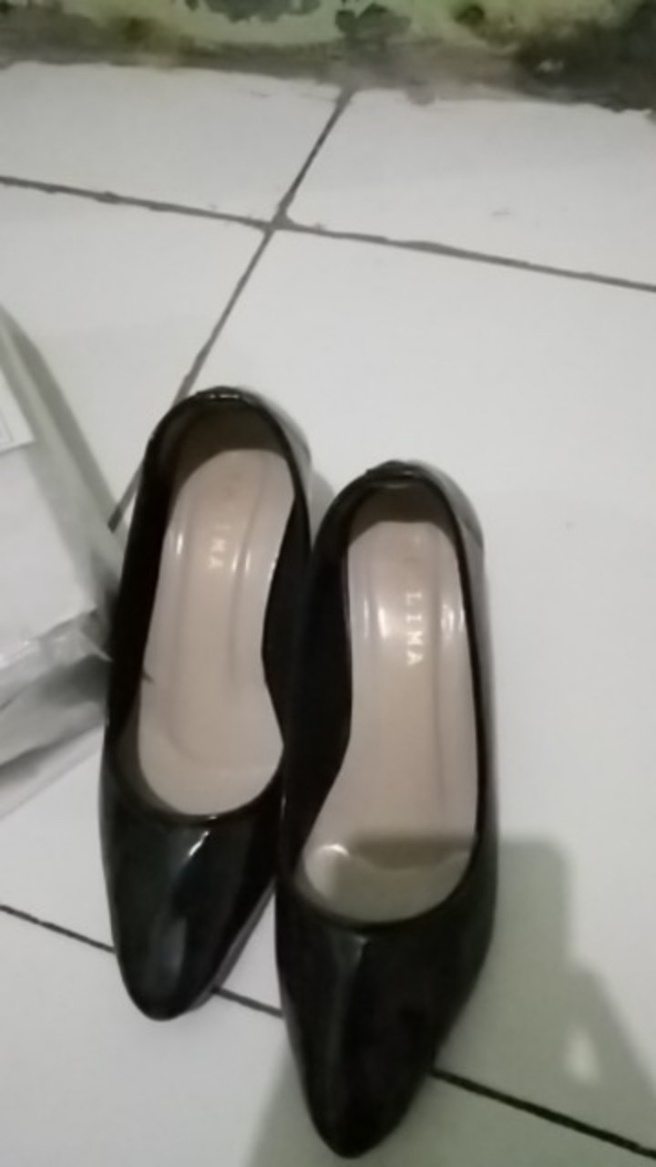 Zufar - Jane Glossy Pentopel Wanita / Sepatu Wanita / Sepatu Kerja Wanita/everlasting Heels