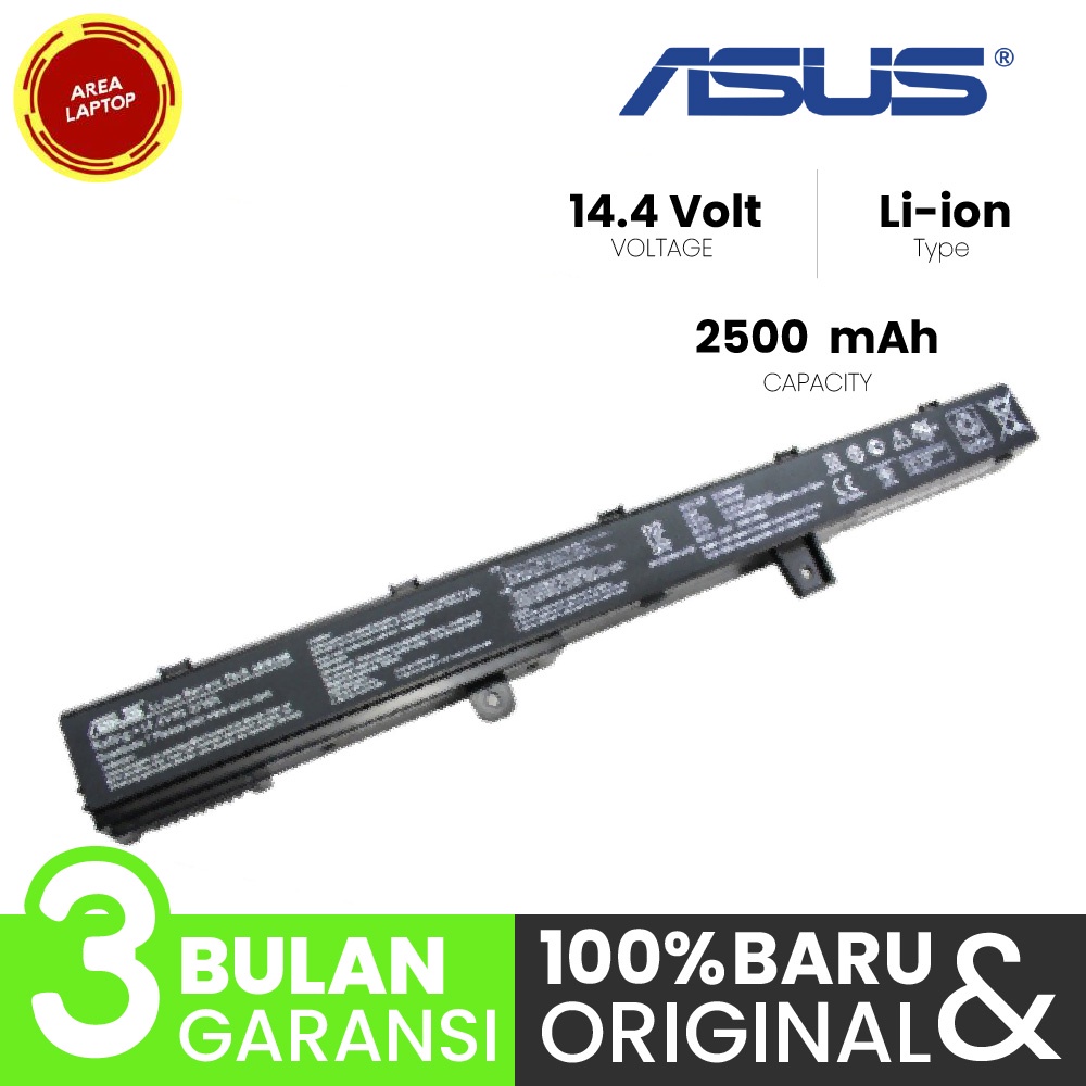 Baterai Laptop ASUS A41N1308 X451 X451C X451CA X551 X551C X551CA ORIGINAL