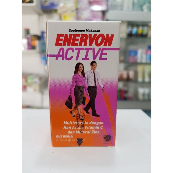 Enervon active 30s / Multivitamin / Daya Tahan Tubuh /Viitamin