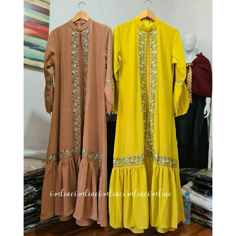 GamisJumboSetKerudungOriginalLarosa