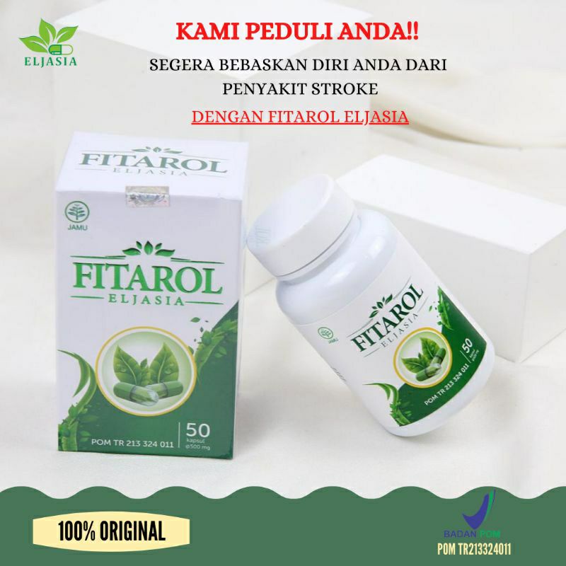 Fitarol Eljasia Asli Original Obat Stroke Herbal
