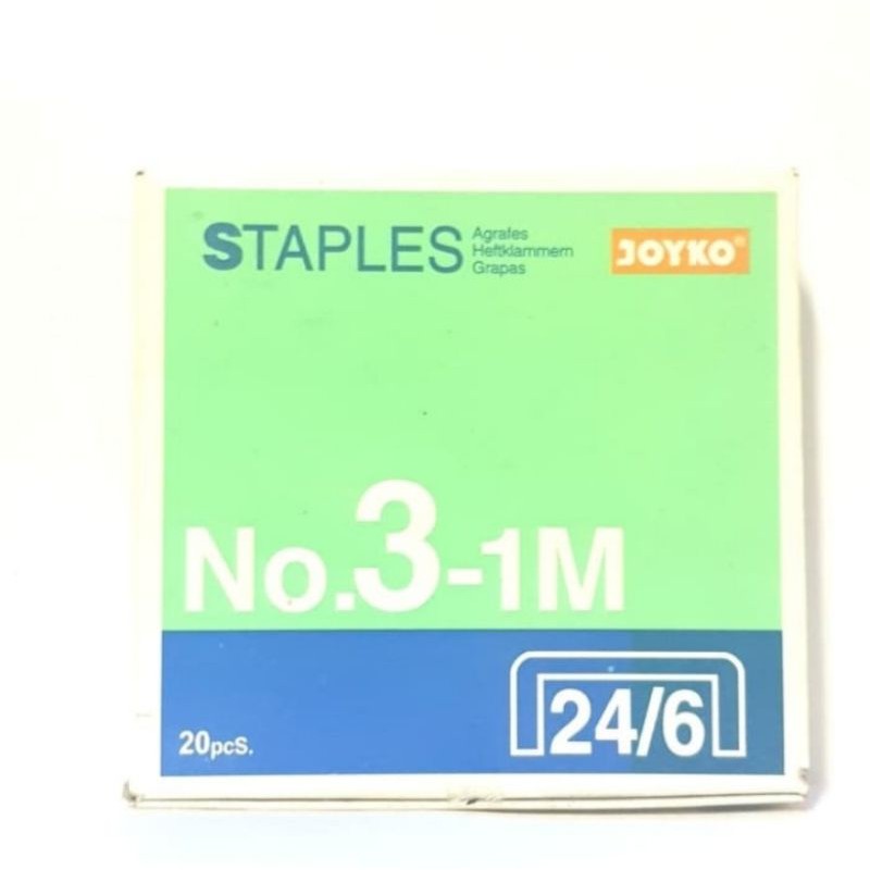 

Staples Isi Hekter Joyko No. 3 -1M (24/6)