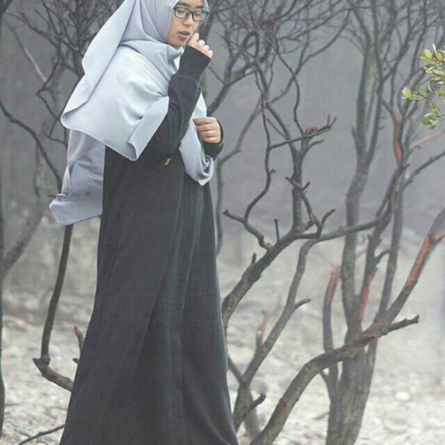 GAMIS WINDY HITAM by HIJAB ALILA