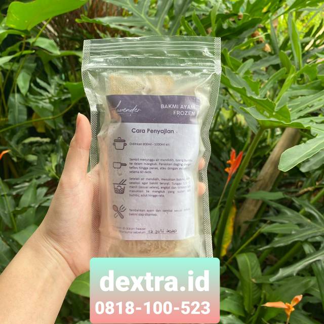 

Bakmi Ayam Lavender Frozen (Order maksimal 2 hari ready)